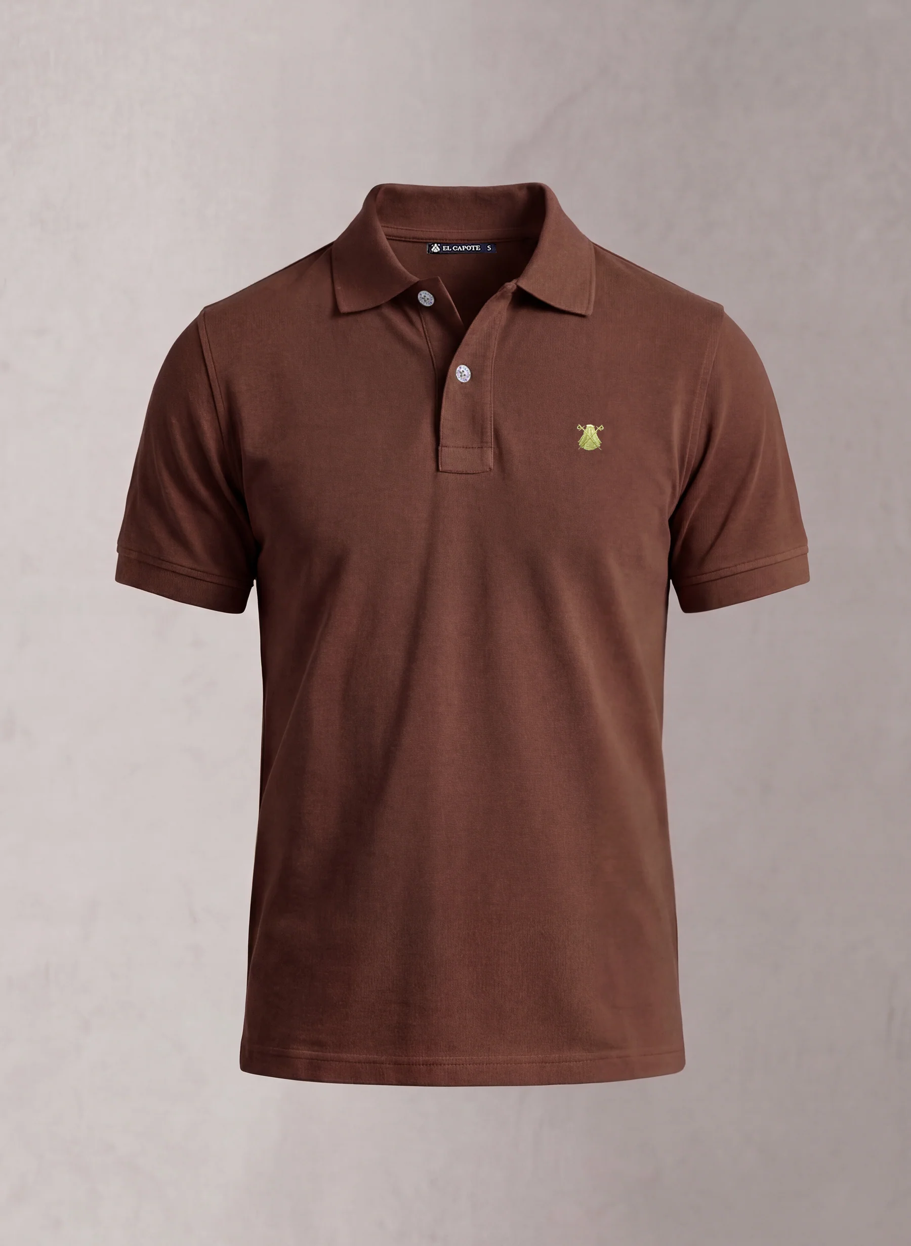 Polo Classic Marrón Hombre - Image 2