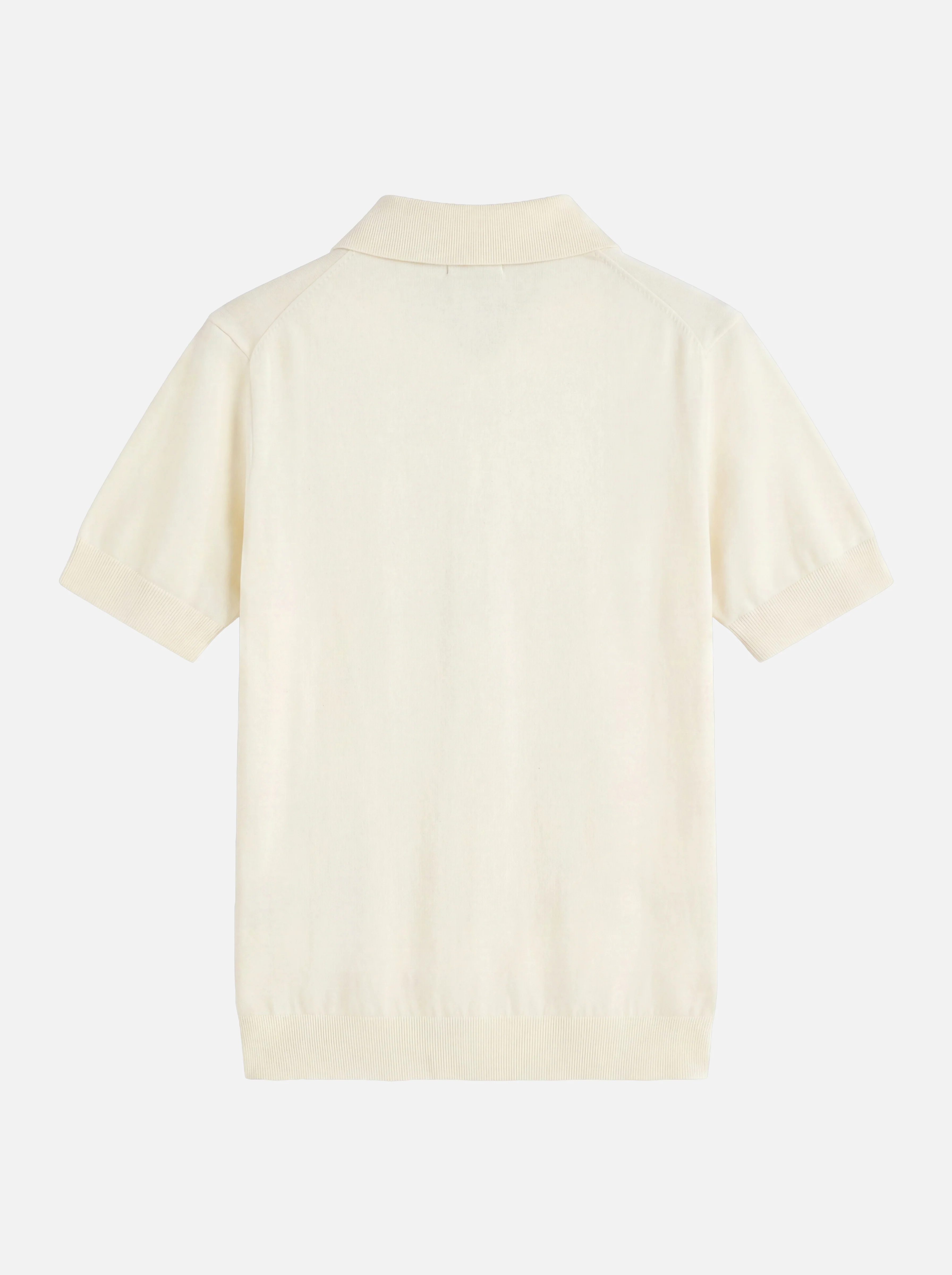Polo Crema de Manga Corta Hombre - Image 5