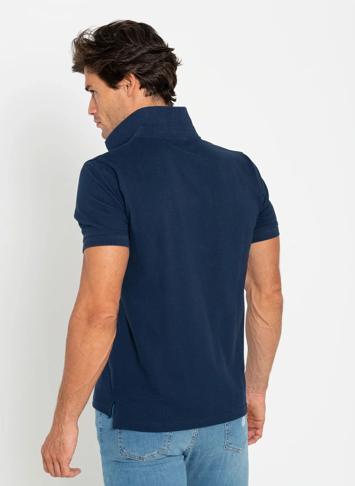 Polo Classic Azul España Hombre - Image 3