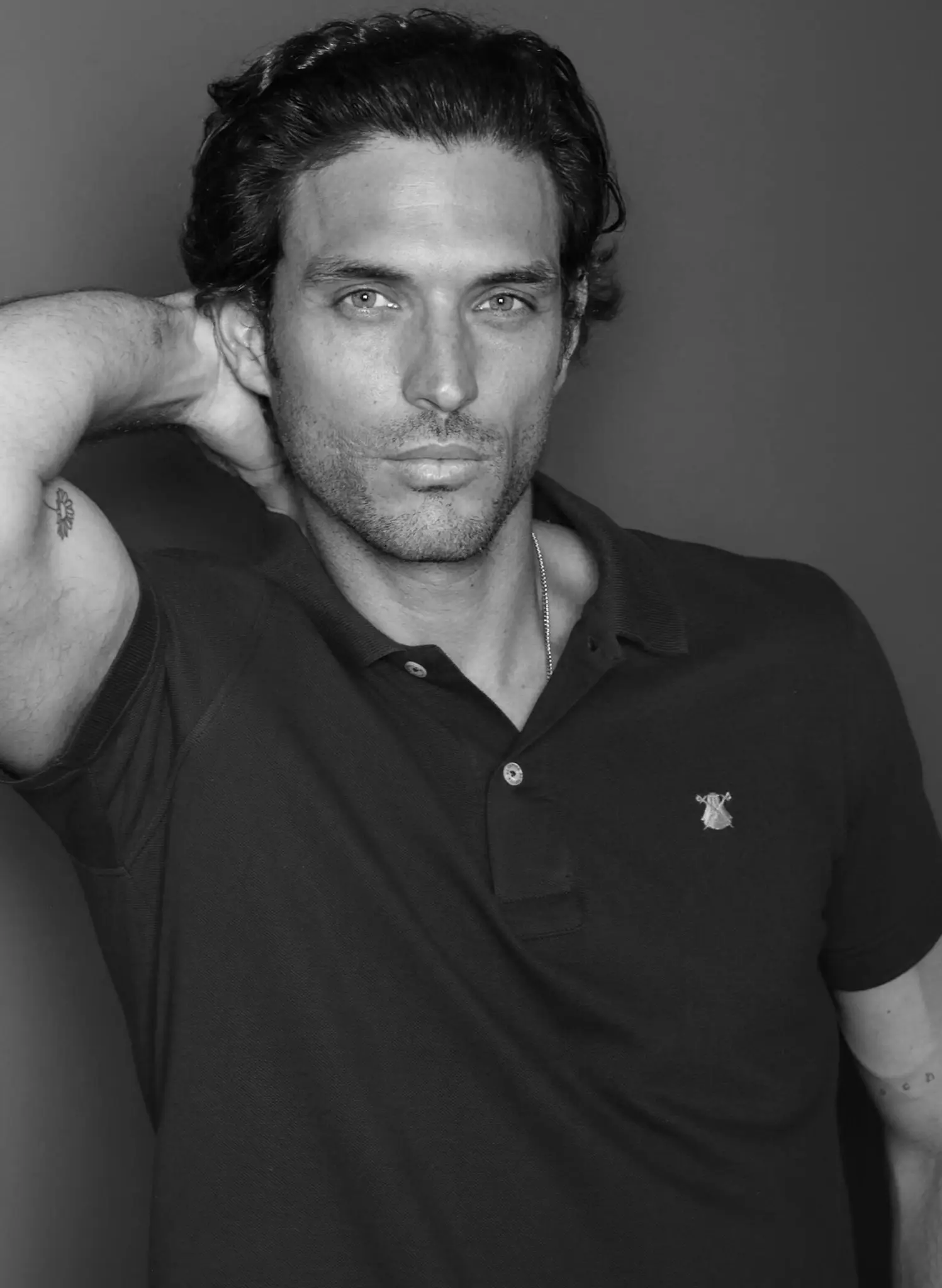 Polo Azul Classic Hombre - Image 5