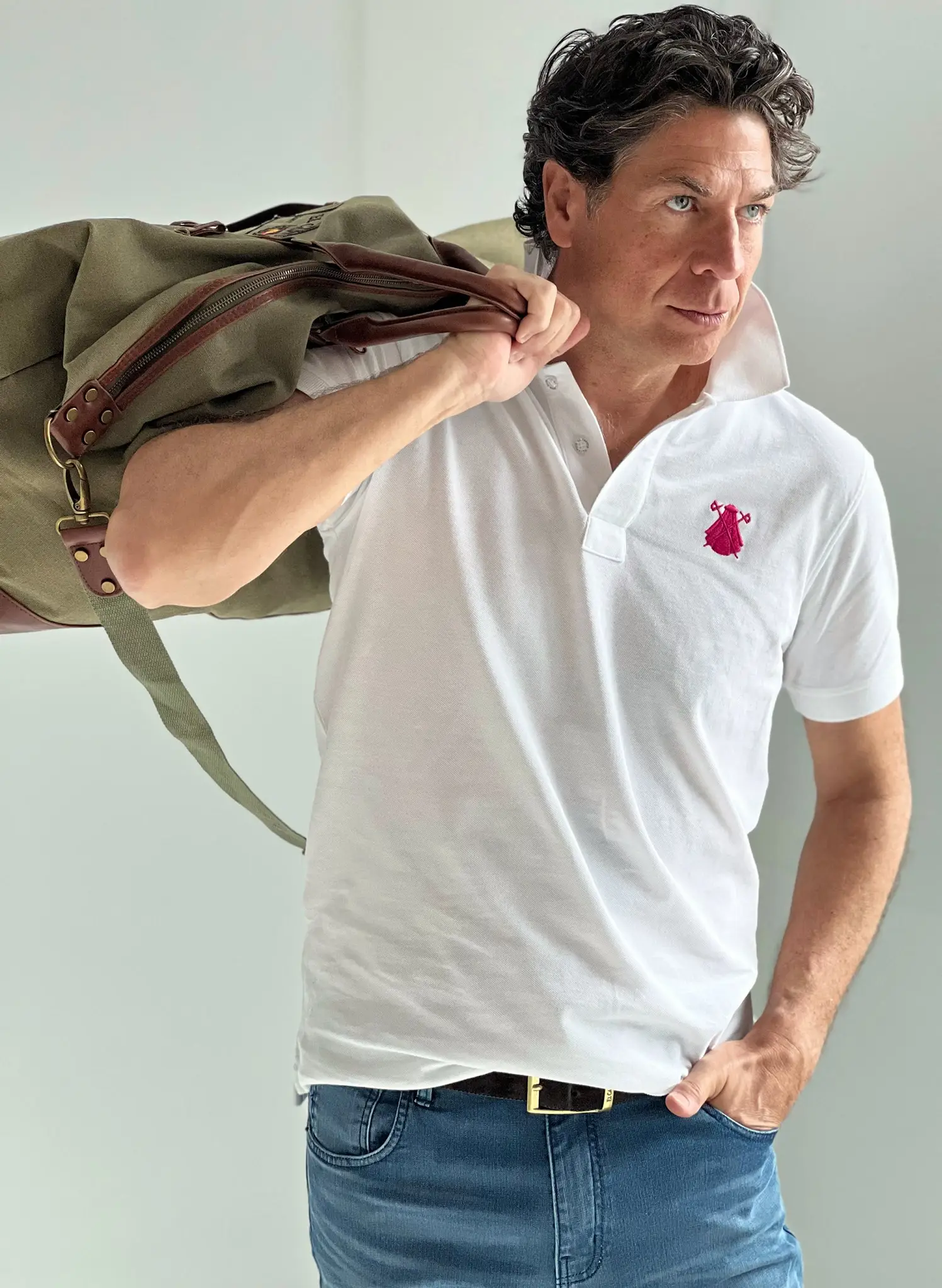 Polo  Blanco New Cool Hombre - Image 3