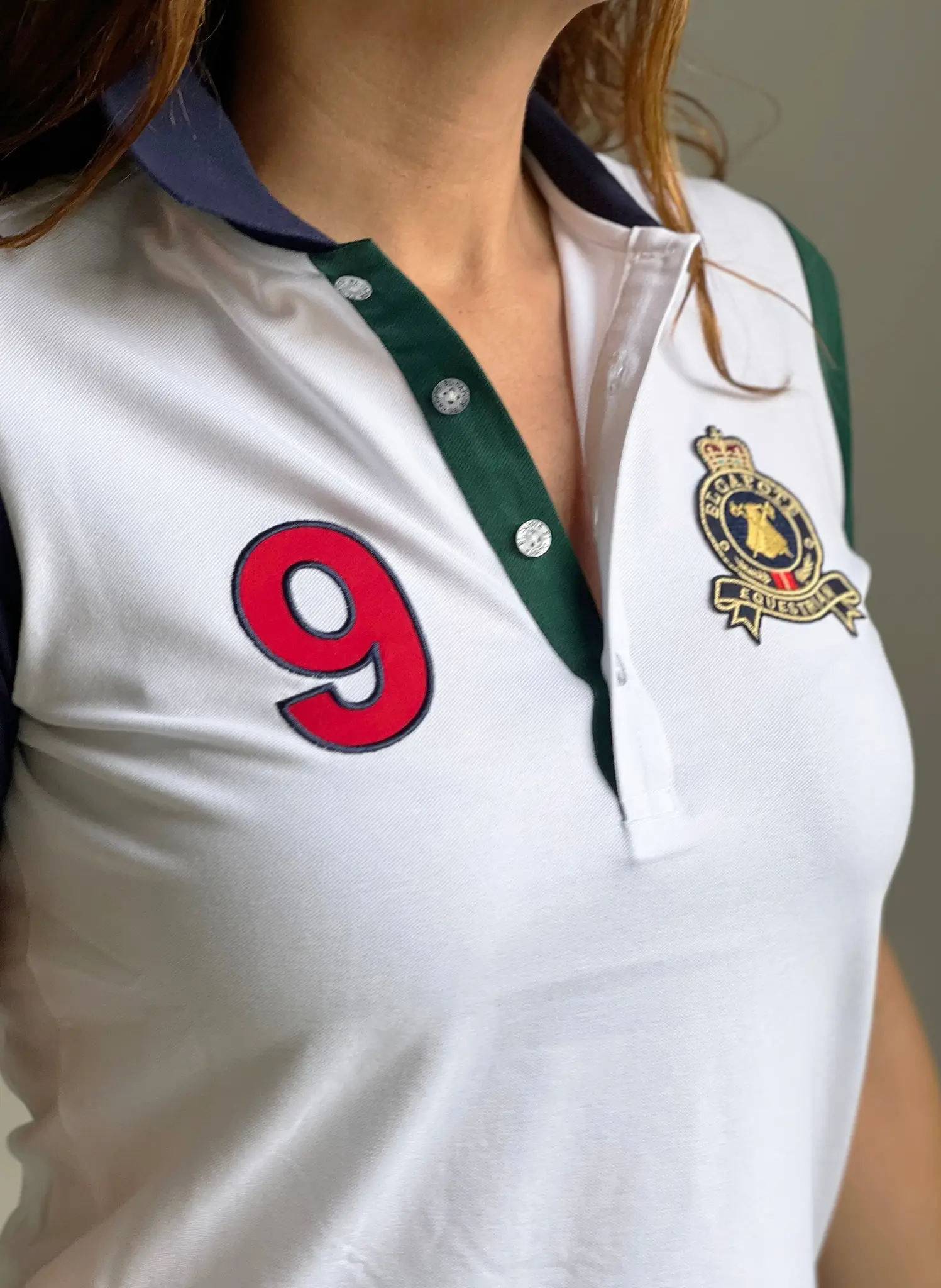 Polo Manga Bicolor Mujer - Image 4