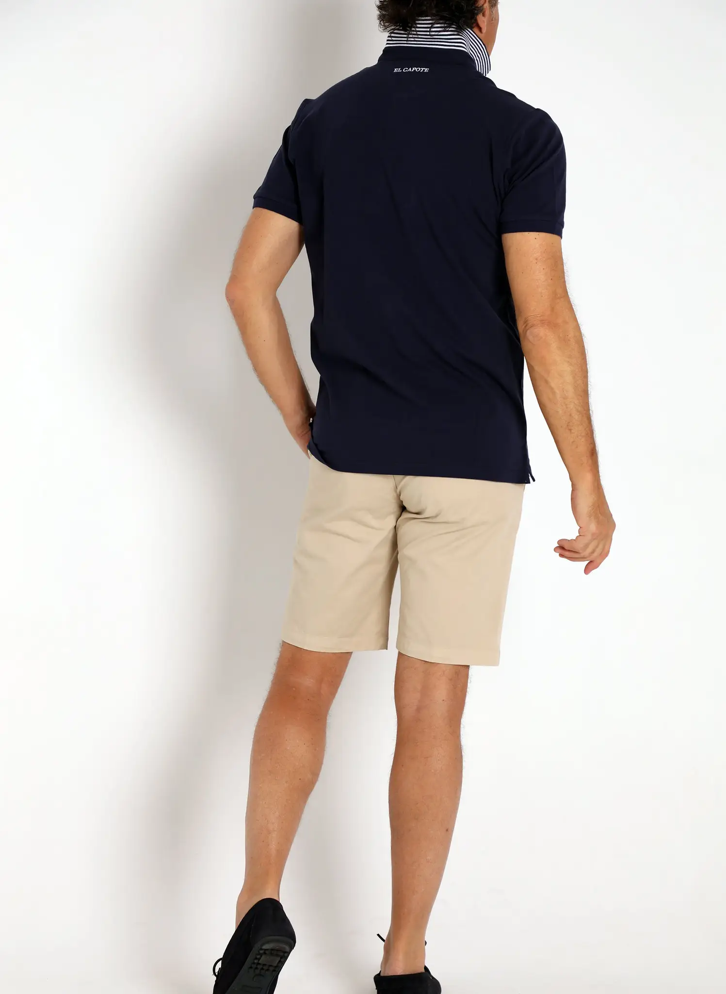 Polo Marino Reverso Cuello Rayas Hombre - Image 7