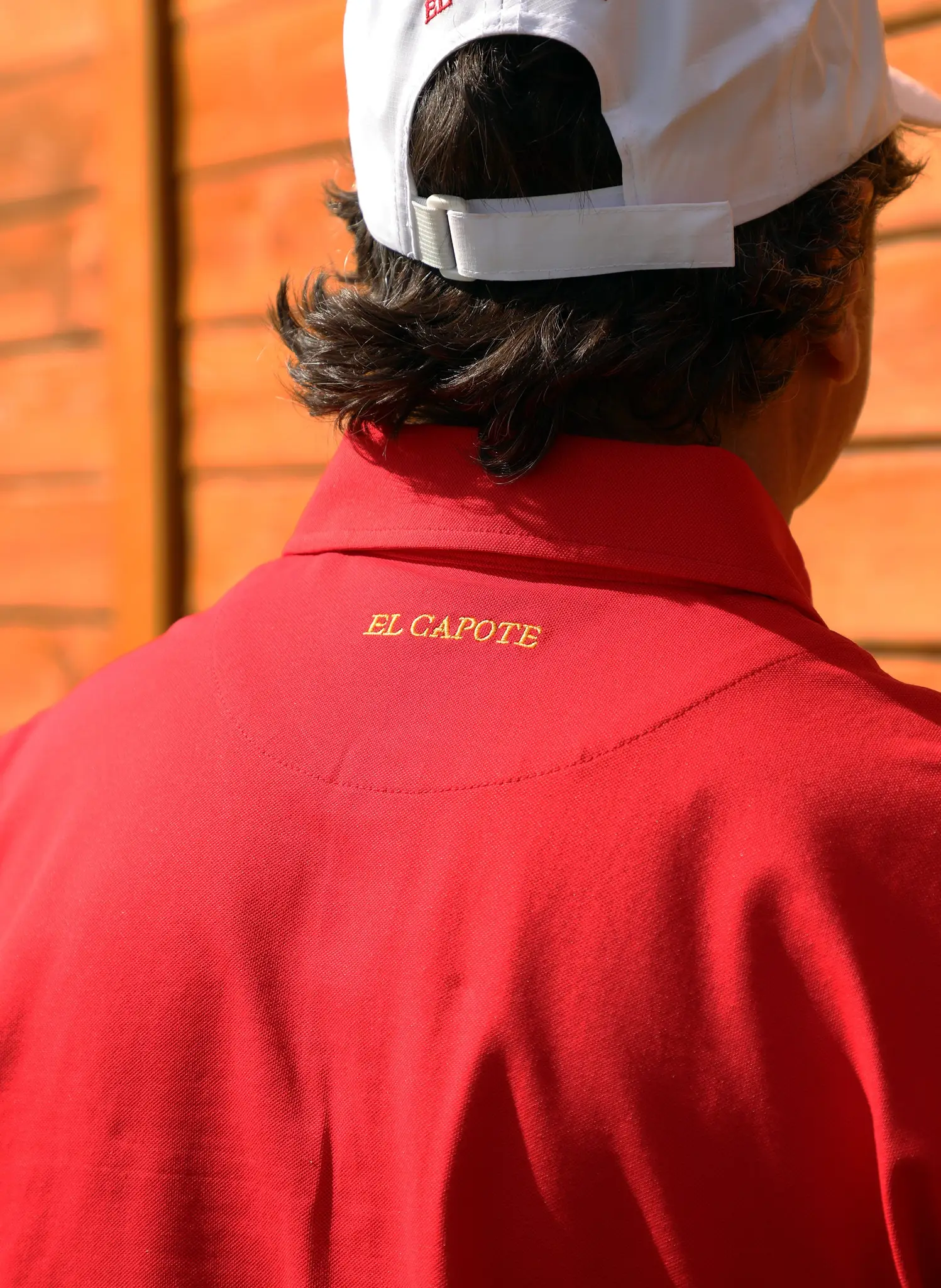 Polo Rojo España Tejido Técnico Hombre - Image 4