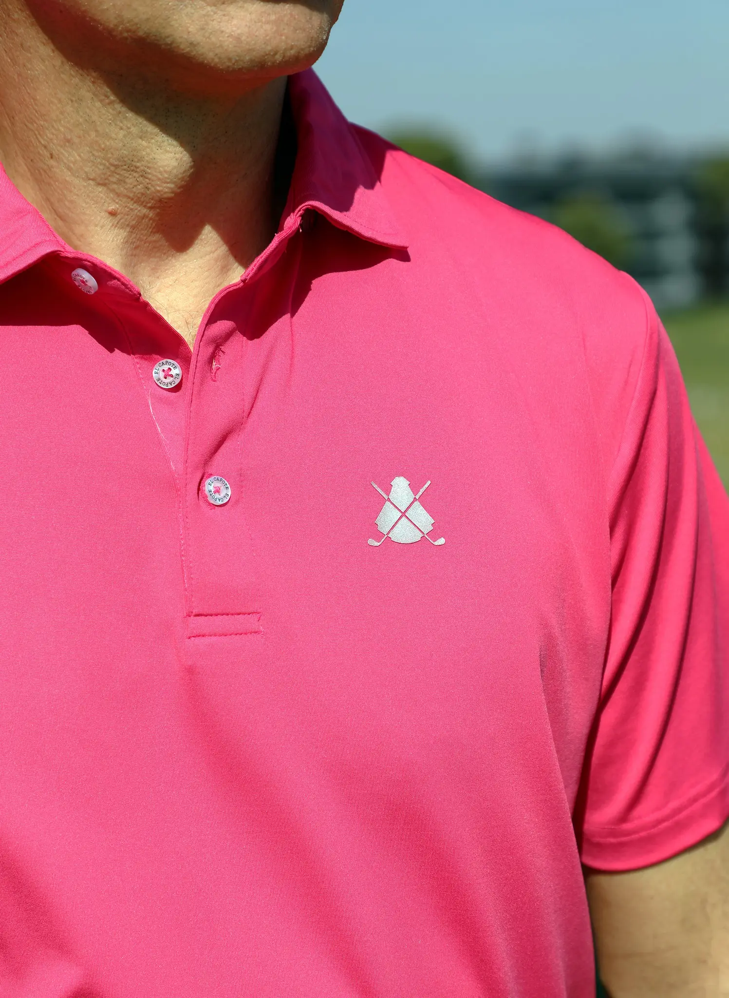Polo Rosa Capote Ultraligero Hombre - Image 5