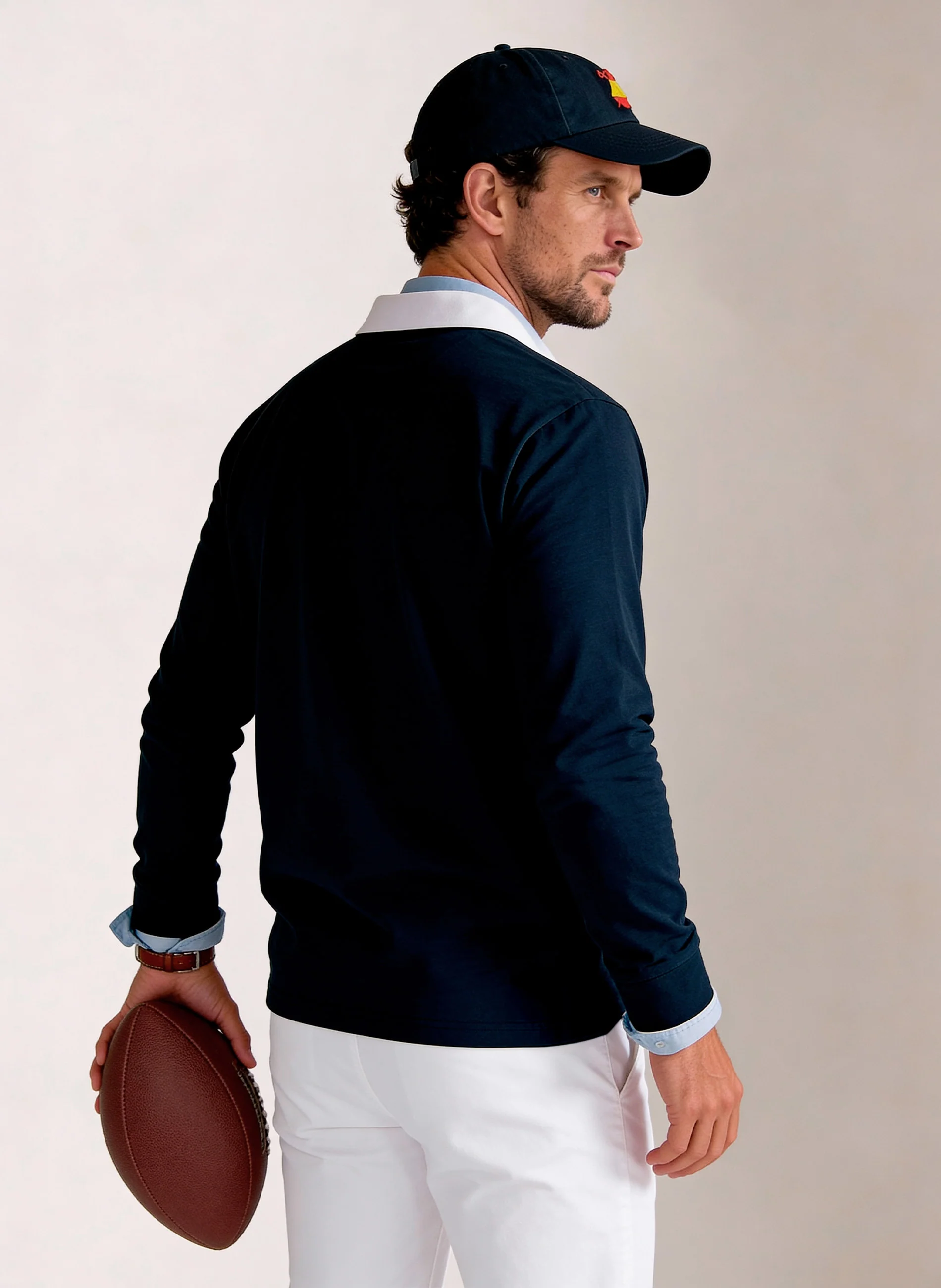 Polo Rugby Azul España Hombre - Image 3