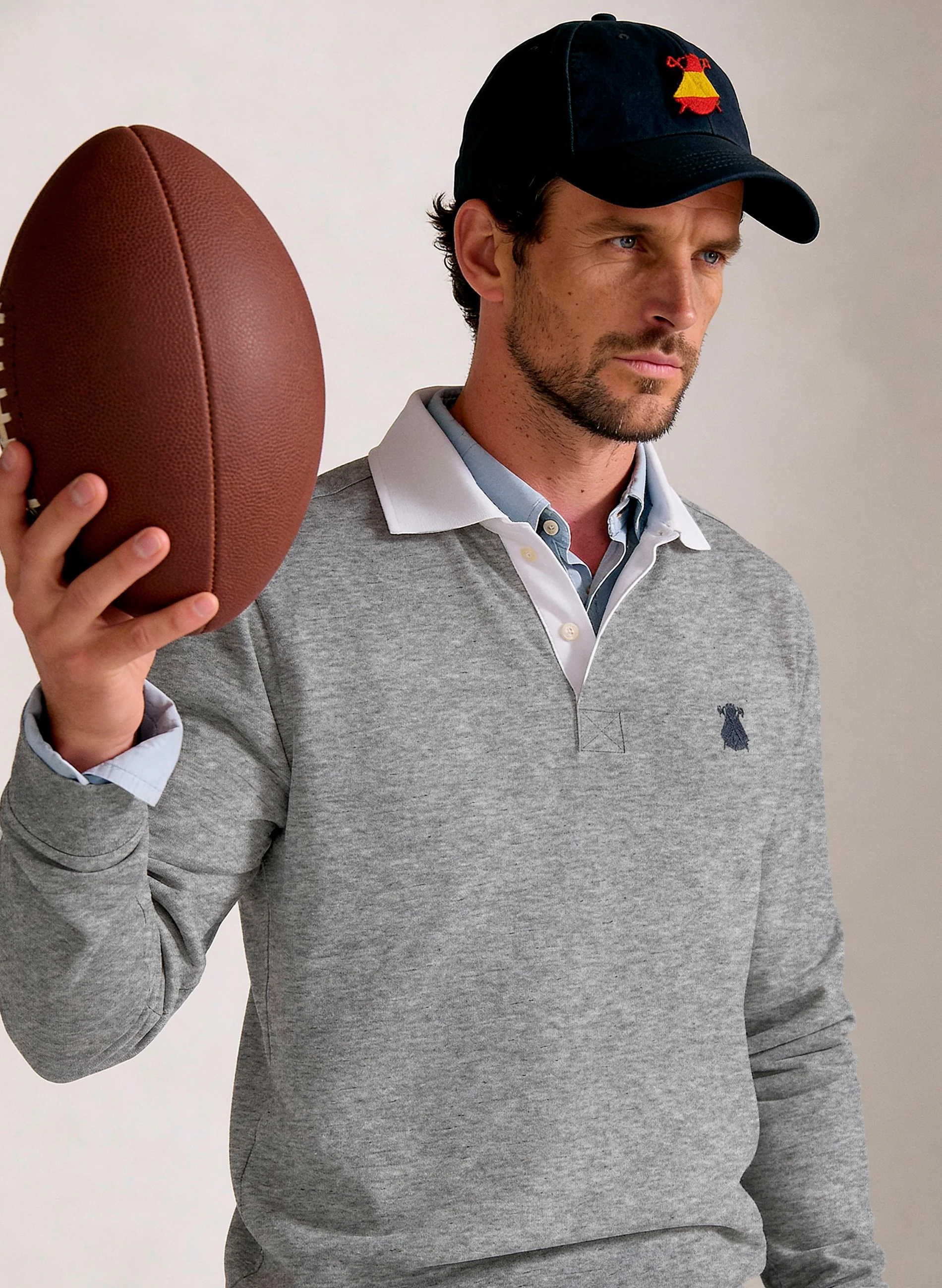 Polo Rugby Gris Hombre - Image 5