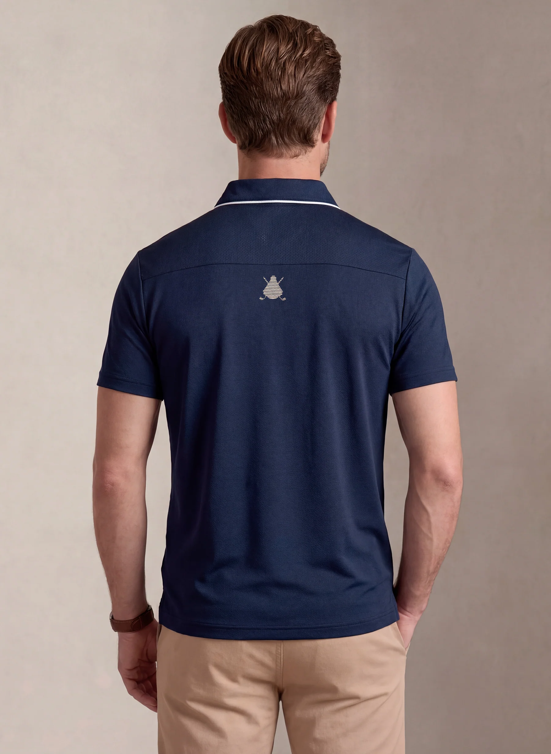 Polo Técnico Azul "Capote Golf" Hombre - Image 4