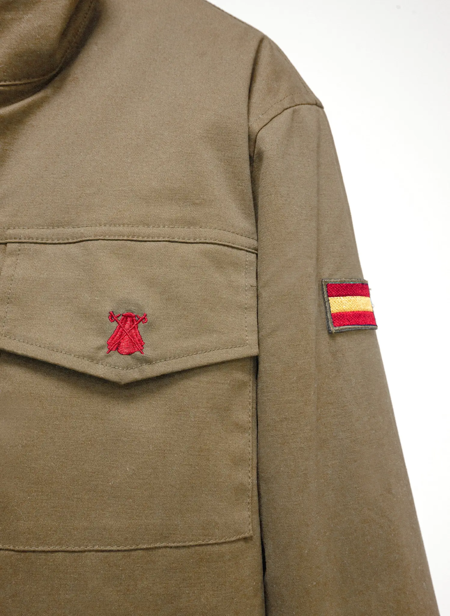 Sahariana/Parka Kaki Ejercito de Tierra de España Hombre - Image 4