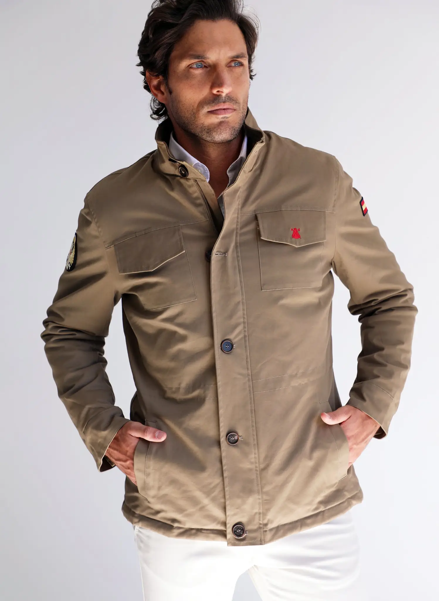 Sahariana/Parka Kaki Ejercito de Tierra de España Hombre - Image 6