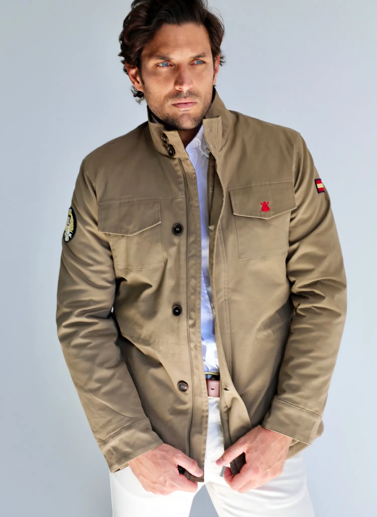 Sahariana/Parka Kaki Ejercito de Tierra de España Hombre - Image 8