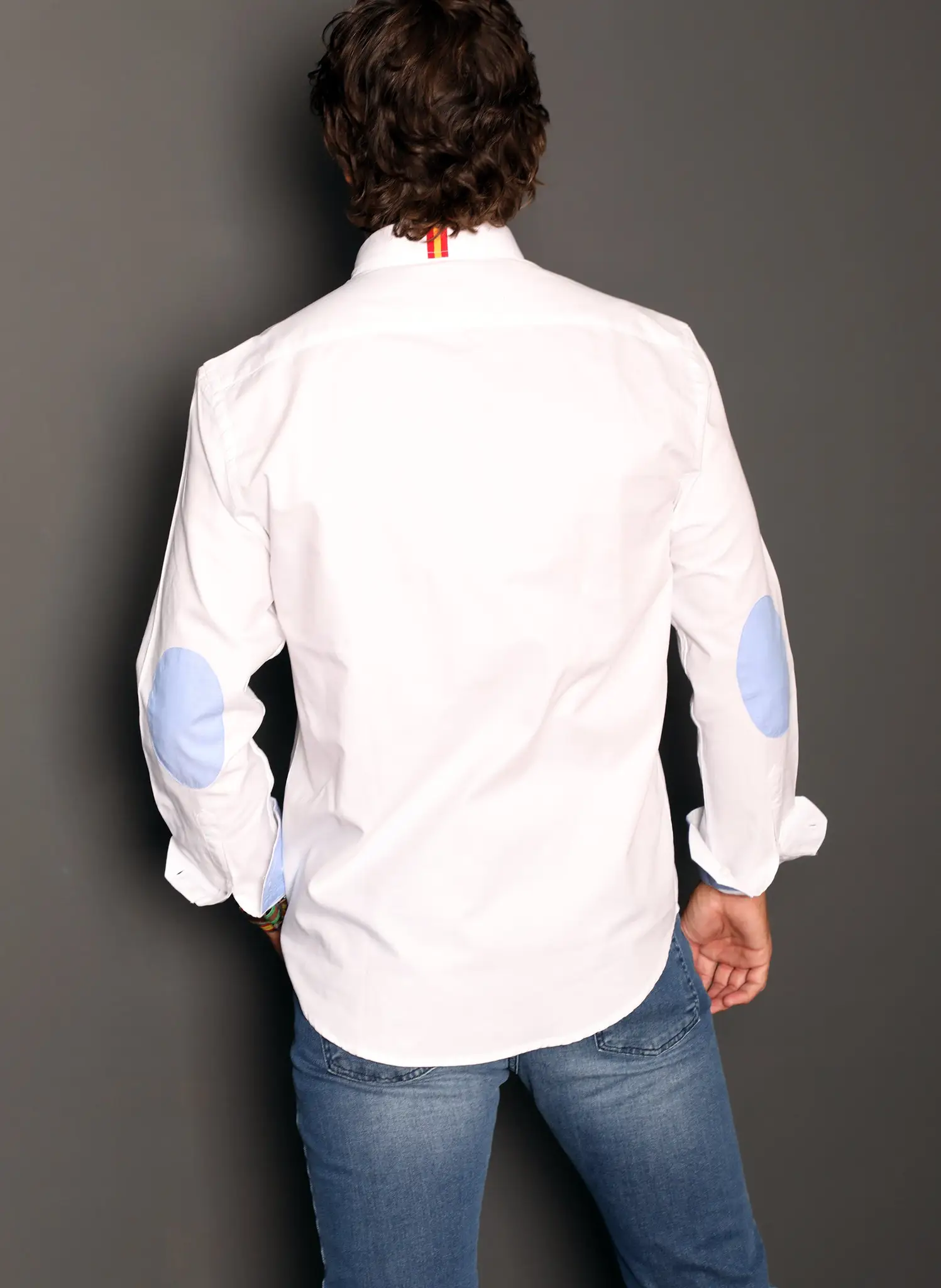 Camisa Blanca Regata España Hombre - Image 4