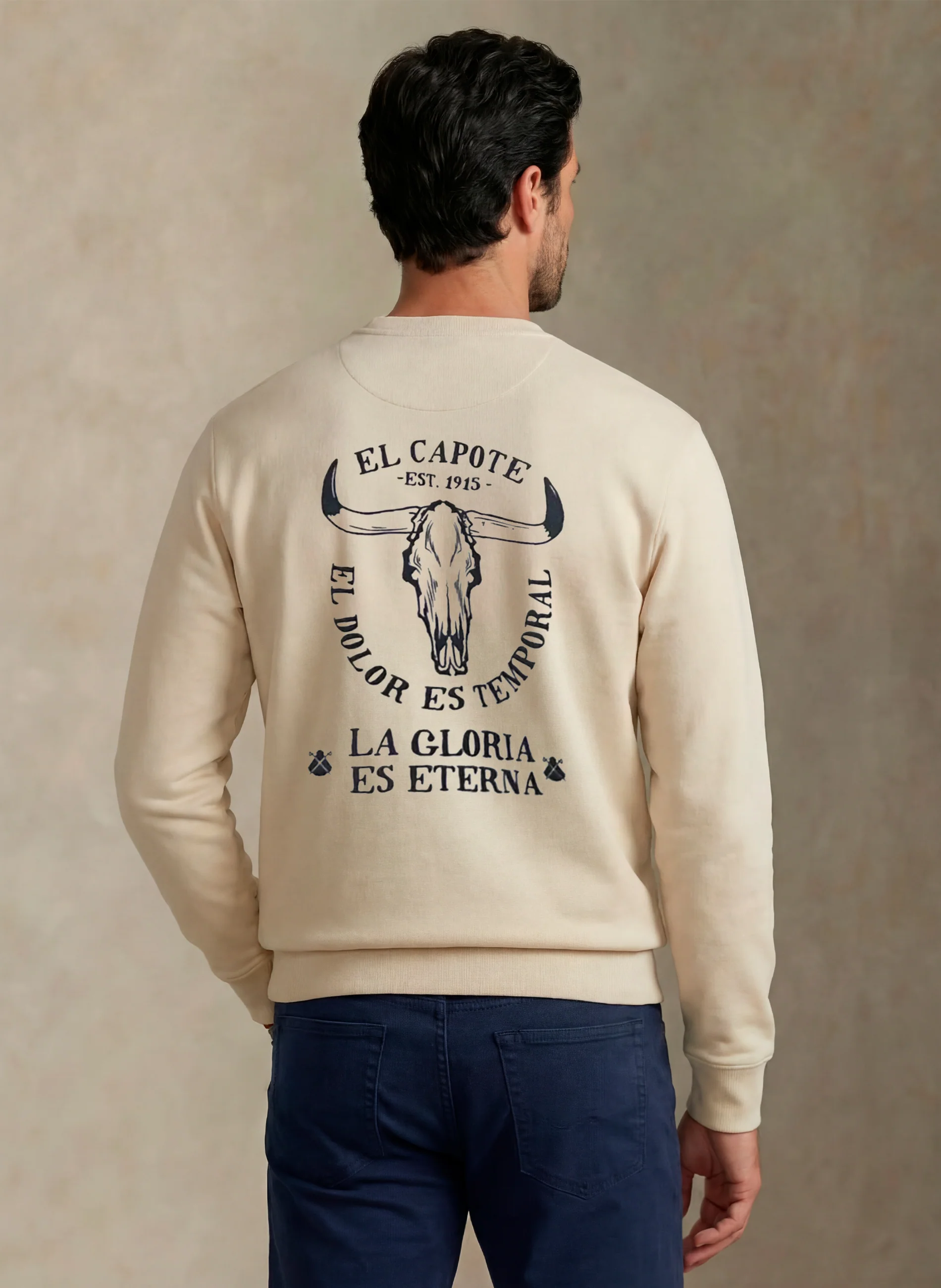 Sudadera Beige "La Gloria" Unisex - Image 4
