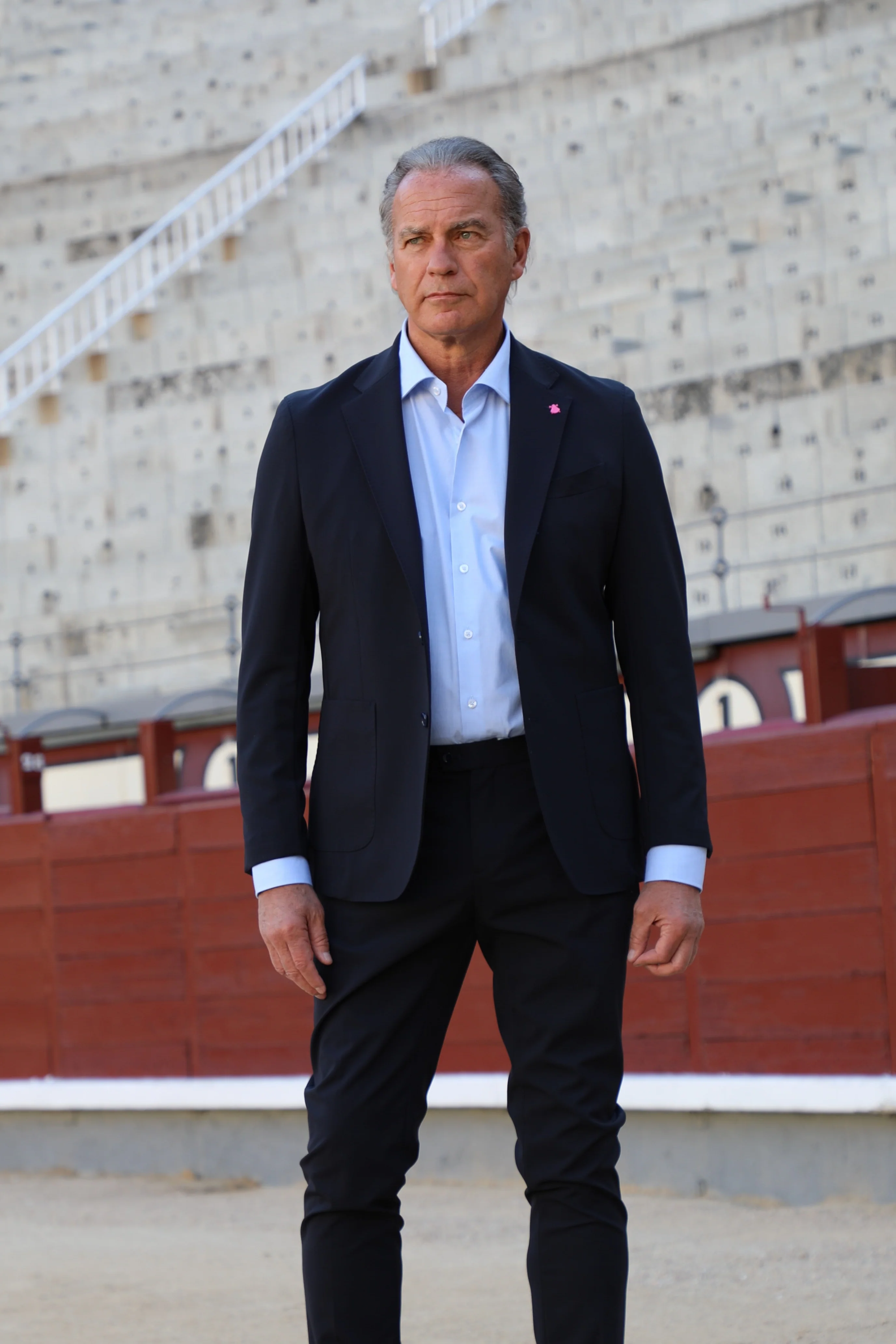 Traje Azul Técnico Elastico Hombre