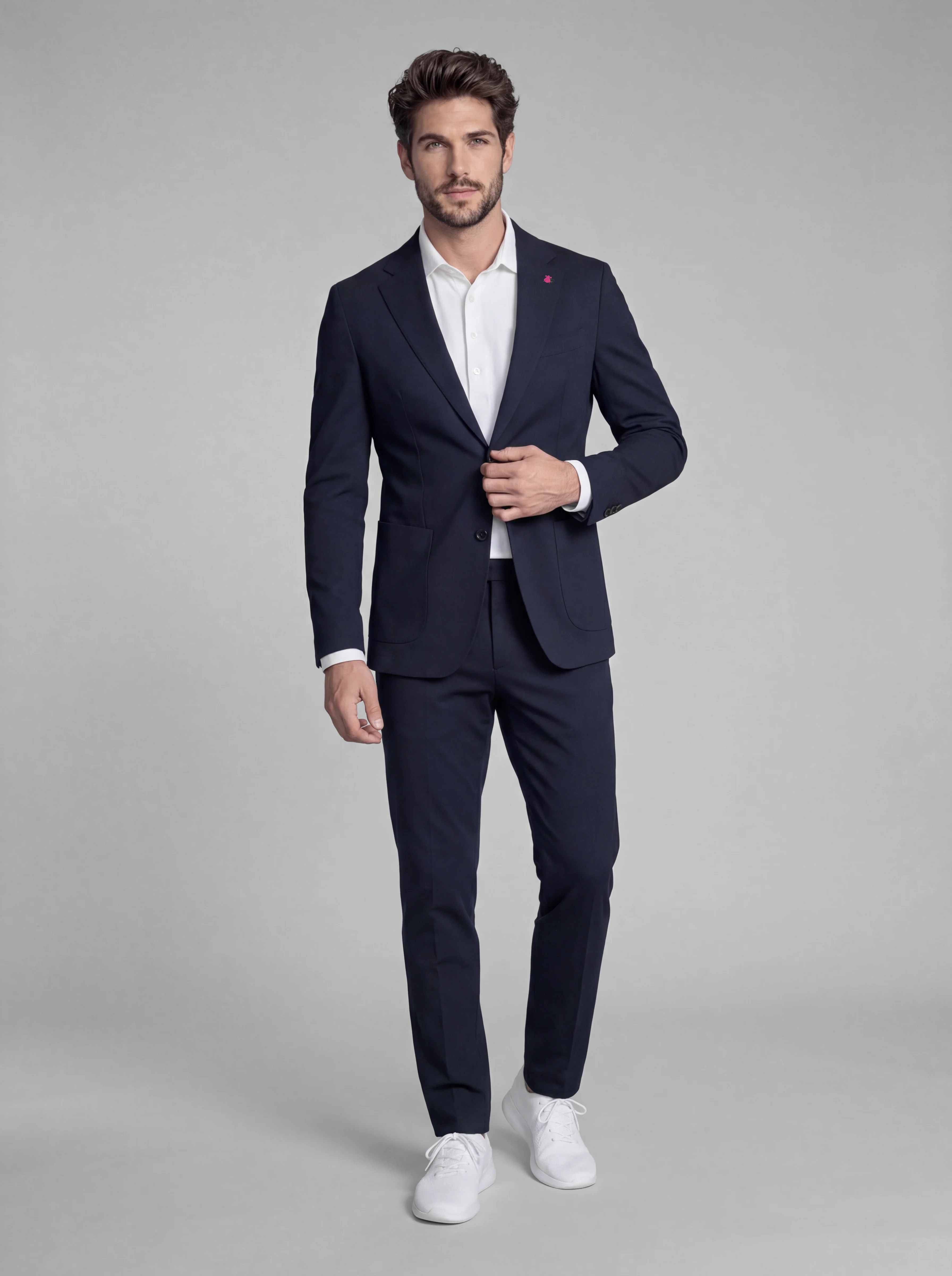 Traje Azul Técnico Elastico Hombre - Image 3