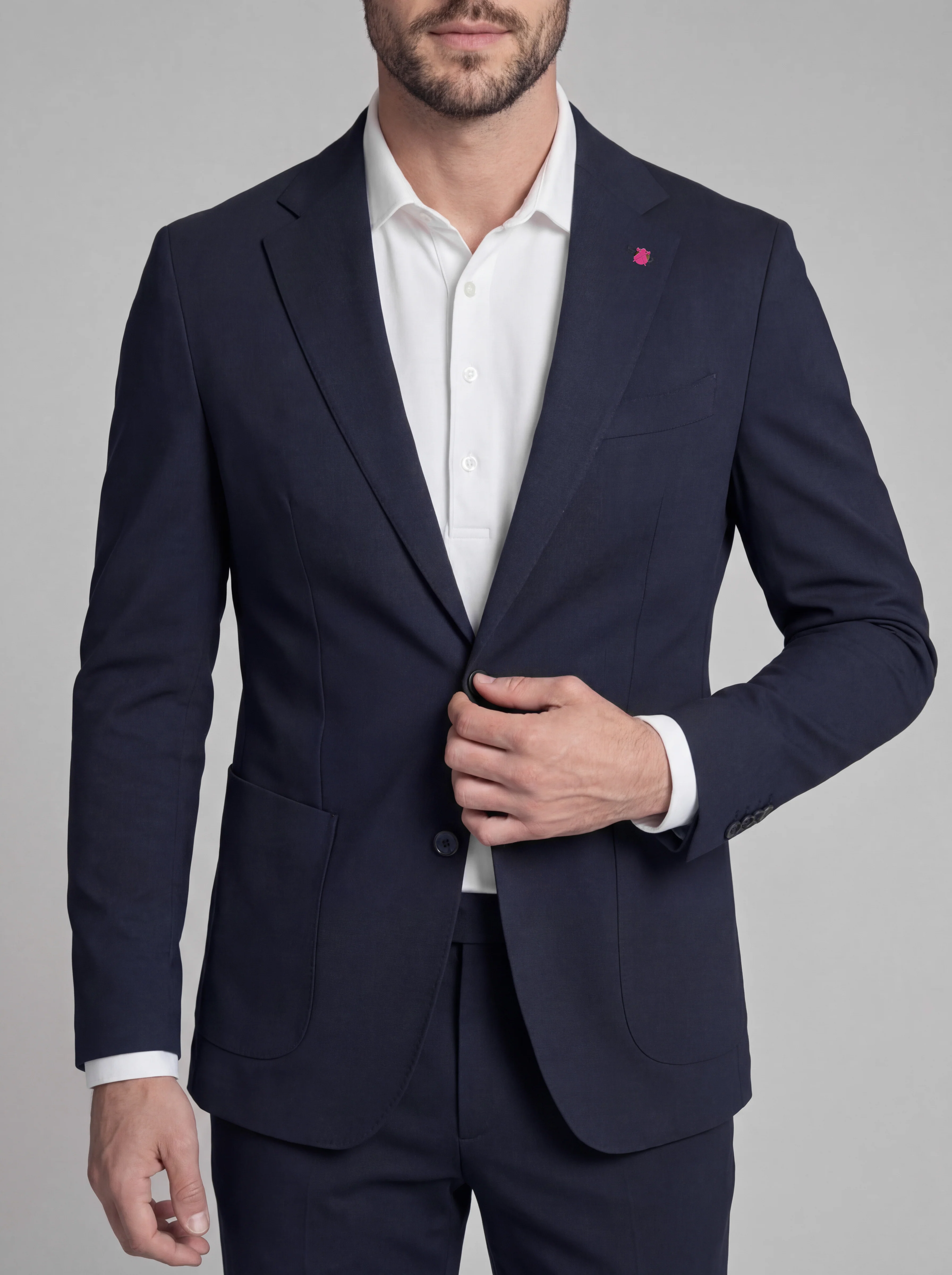 Traje Azul Técnico Elastico Hombre - Image 4