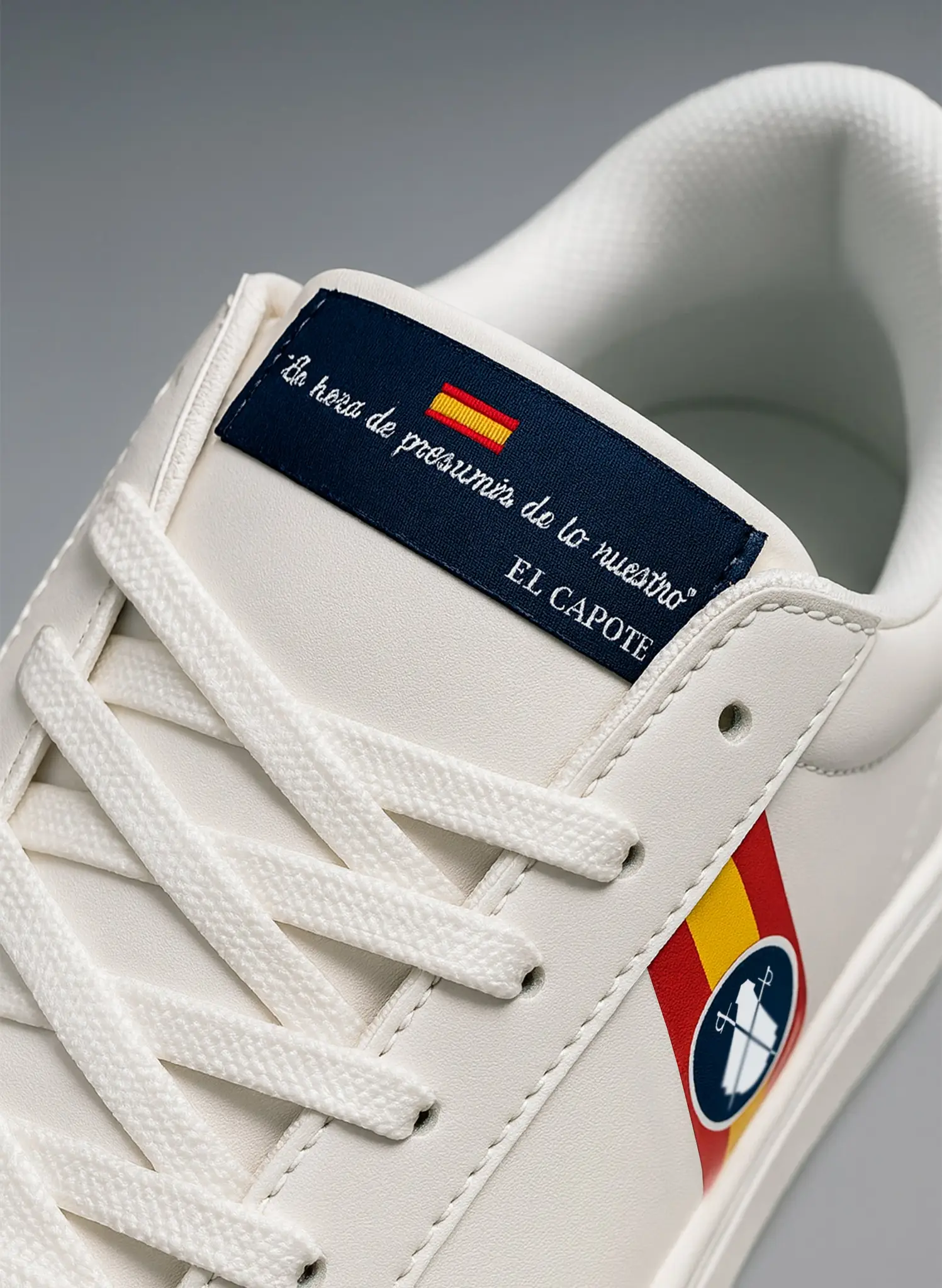 Zapatilla España Blanca Hombre - Image 3