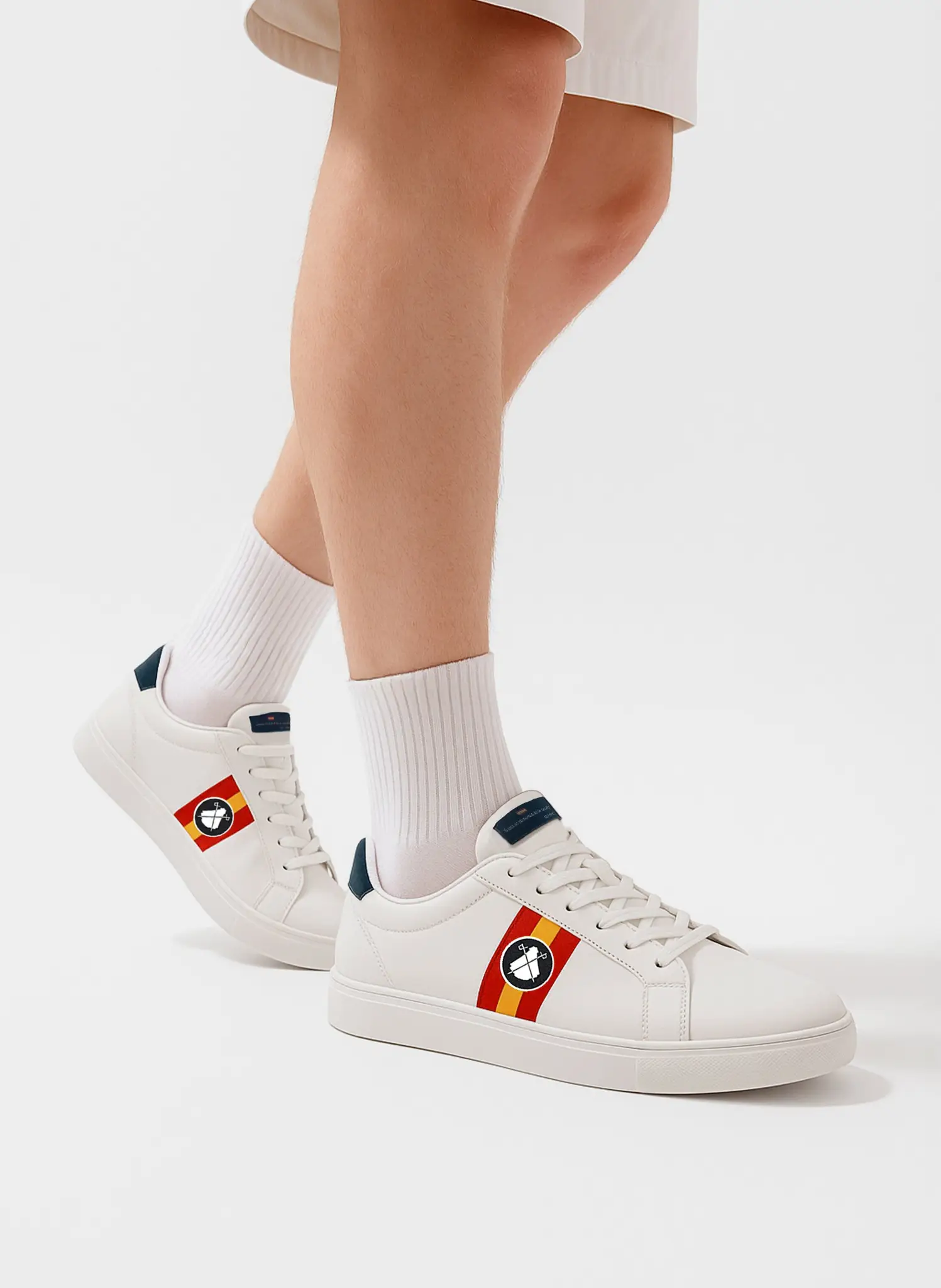 Zapatilla España Blanca Hombre - Image 4
