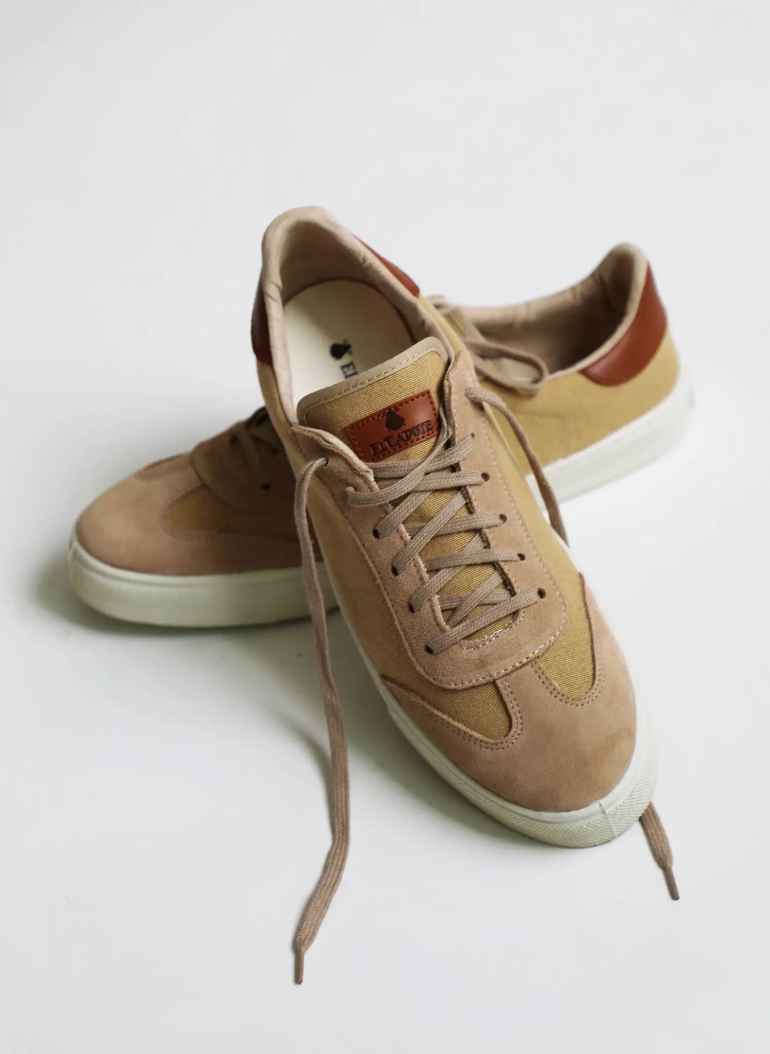 Zapatilla Serraje Camel Hombre - Image 4