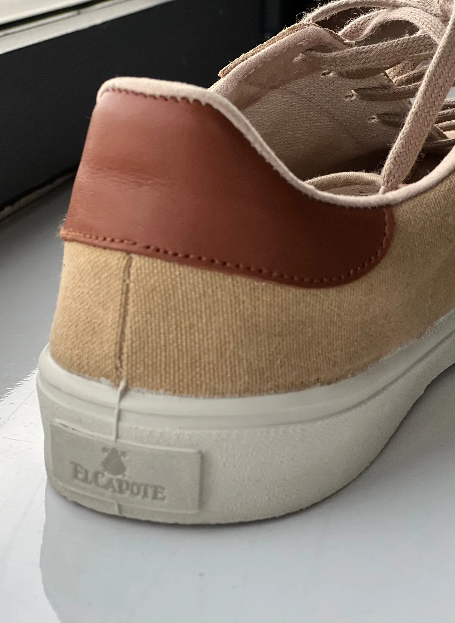 Zapatilla Serraje Camel Hombre - Image 6